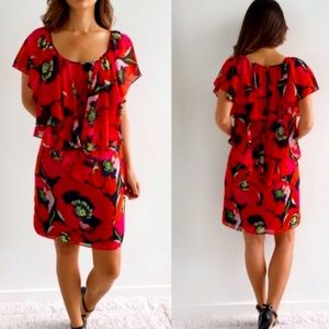 TED BAKER Winx Poppy Print Dress - 3